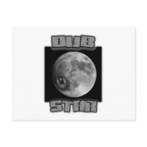 DUB STAR Dubstep shirts postcards by dubsteptshirts DUB STAR Dubstep shirts postcards