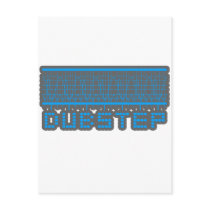 DUB STEP postcards by dustyvinyldesign DUB STEP postcards