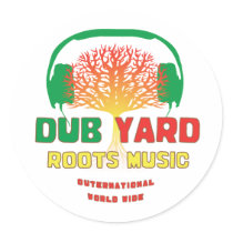 Dub Yard Roots Music stickers by insomniak Dub Yard Roots Music stickers