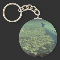 Dubai bird eye view keychains