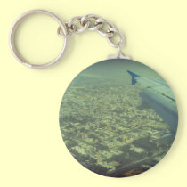 Dubai bird eye view keychains