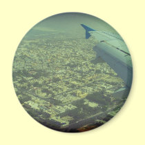Dubai bird eye view magnets