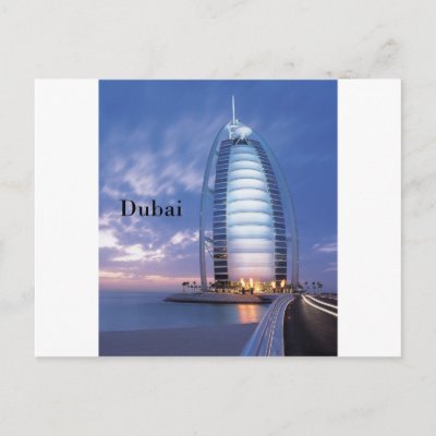 Dubai Burj Al Arab Hotel (by St.K) Post Card