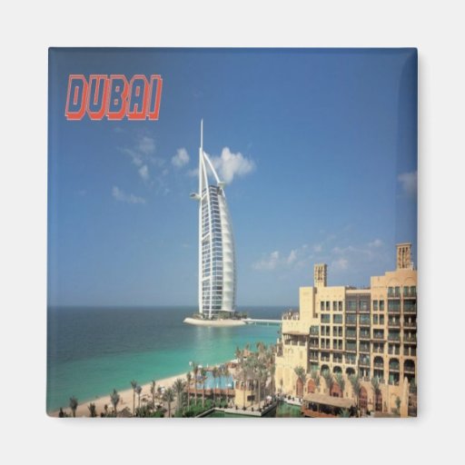 Dubai City Fridge Souvenir Zazzle