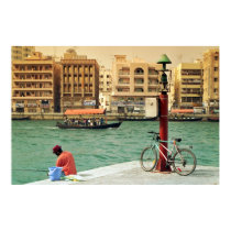 Dubai creek fisherman posters