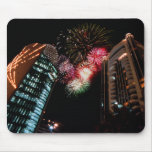 Dubai Fireworks Mouse Pad