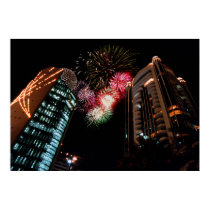 Dubai Fireworks posters