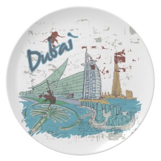 Dubai Party Plate