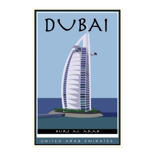 Dubai Poster Zazzle