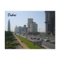 dubai streets post cards