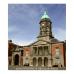 Dublin castle Ireland, Bedford clock tower posters