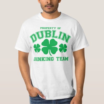 Dublin Drinking Team Tee Shirt
