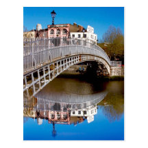Dublin Halfpenny Bridge Postcards