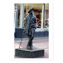 Dublin Ireland, famous author James Joyce Post Cards