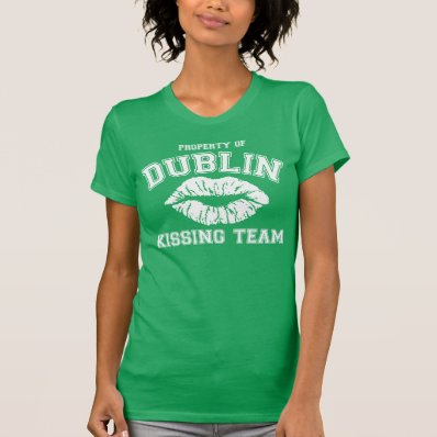 Dublin Kissing Team Shirts