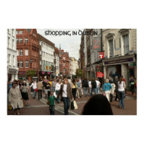 DUBLIN SHOPPING posters