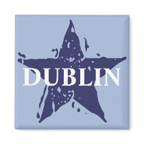 DUBLIN star magnet by UptheDubs DUBLIN star magnet