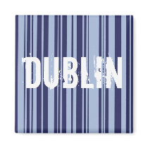 Dublin stripes magnet