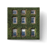 Dublin Town House Climbing Ivy Badge Name Tag Button