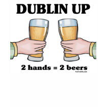 Dublin up t-shirts