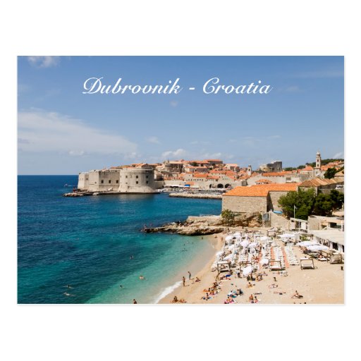 Dubrovnik Croatia Postcard Zazzle