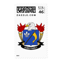 Dubs Family Crest postage by coatsofarms Dubs Family Crest postage
