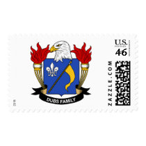 Dubs Family Crest postage by coatsofarms Dubs Family Crest postage