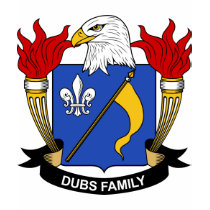 Dubs Family Crest t-shirts by coatsofarms Dubs Family Crest t-shirts