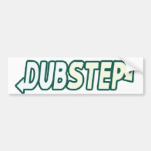 DUBSTEP Beat Fresh parody Bumper Stickers
