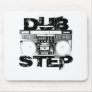 Dubstep Black Boombox Mousepads
