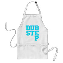 Dubstep Blockletter Aprons