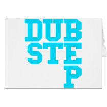 Dubstep Blockletter Cards