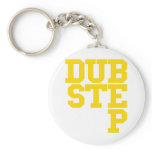 Dubstep Blockletter (Gold) keychains