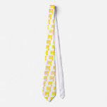 Dubstep Blockletter (Gold) ties