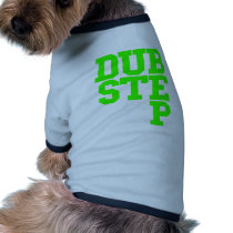 Dubstep Blockletter (Lime) Pet Tee Shirt