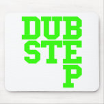 Dubstep Blockletter (Lime) mousepads