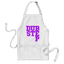 Dubstep Blockletter (Purple) Apron