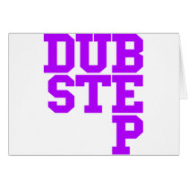 Dubstep Blockletter (Purple) Cards