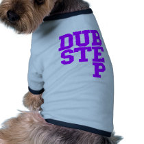 Dubstep Blockletter (Purple) Doggie T Shirt