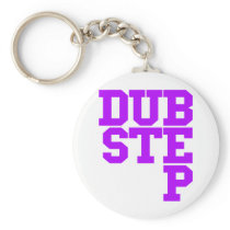 Dubstep Blockletter (Purple) Keychain
