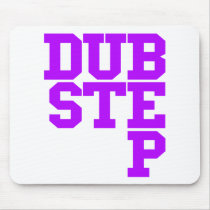 Dubstep Blockletter (Purple) Mouse Pad