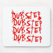 Dubstep Blood Repeat Mouse Pads