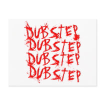 Dubstep Blood Repeat Post Card
