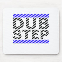 Dubstep Blue Mousepads