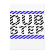 Dubstep Blue Postcard