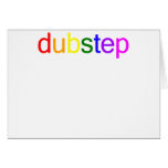Dubstep Color Spectrum Greeting Cards