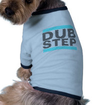 Dubstep Cyan Dog T Shirt