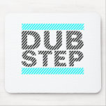 Dubstep Cyan mousepads