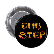 Dubstep Dance Footwork Pin at Zazzle