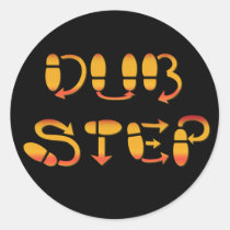 Dubstep Dance Footwork Stickers at Zazzle